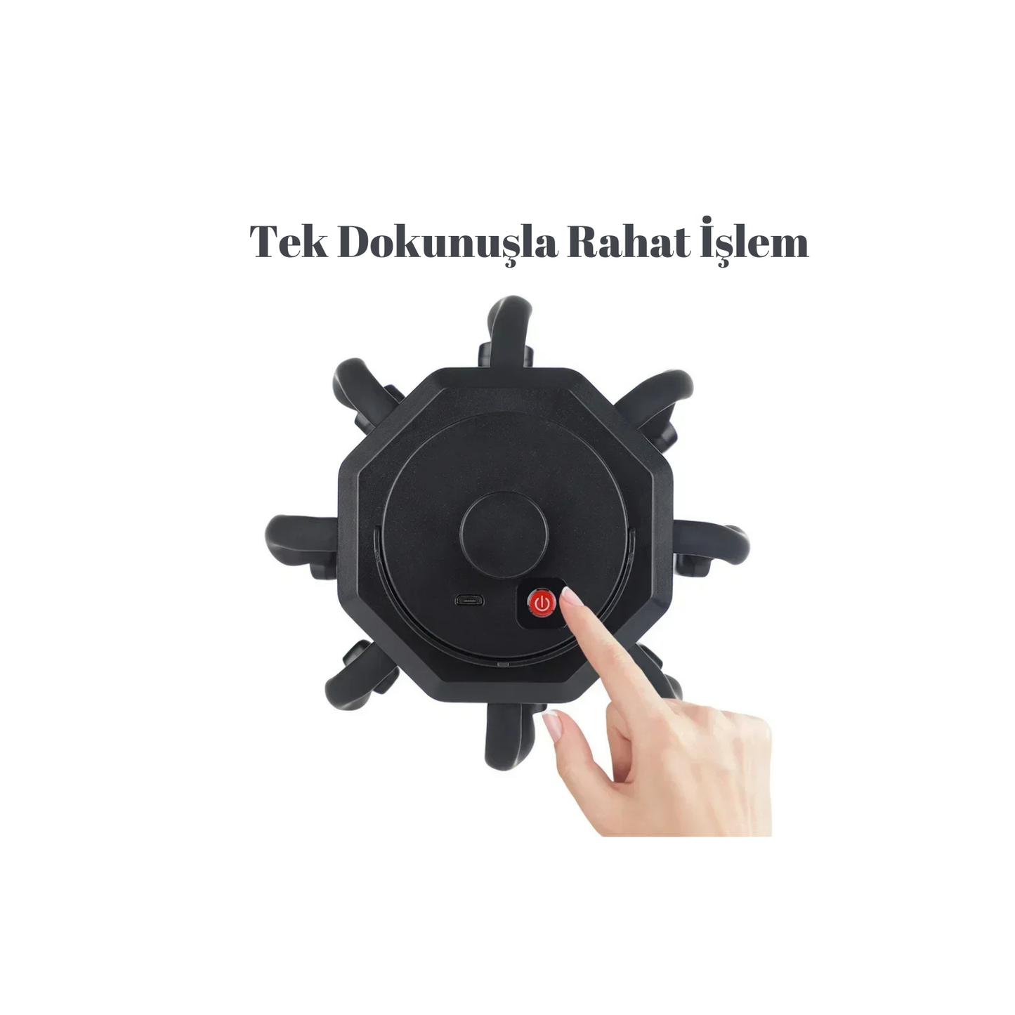 Ahtapot Şarjlı Kafa Masaj Aleti